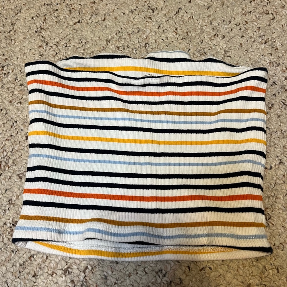 GARAGE Strapless Tube Top